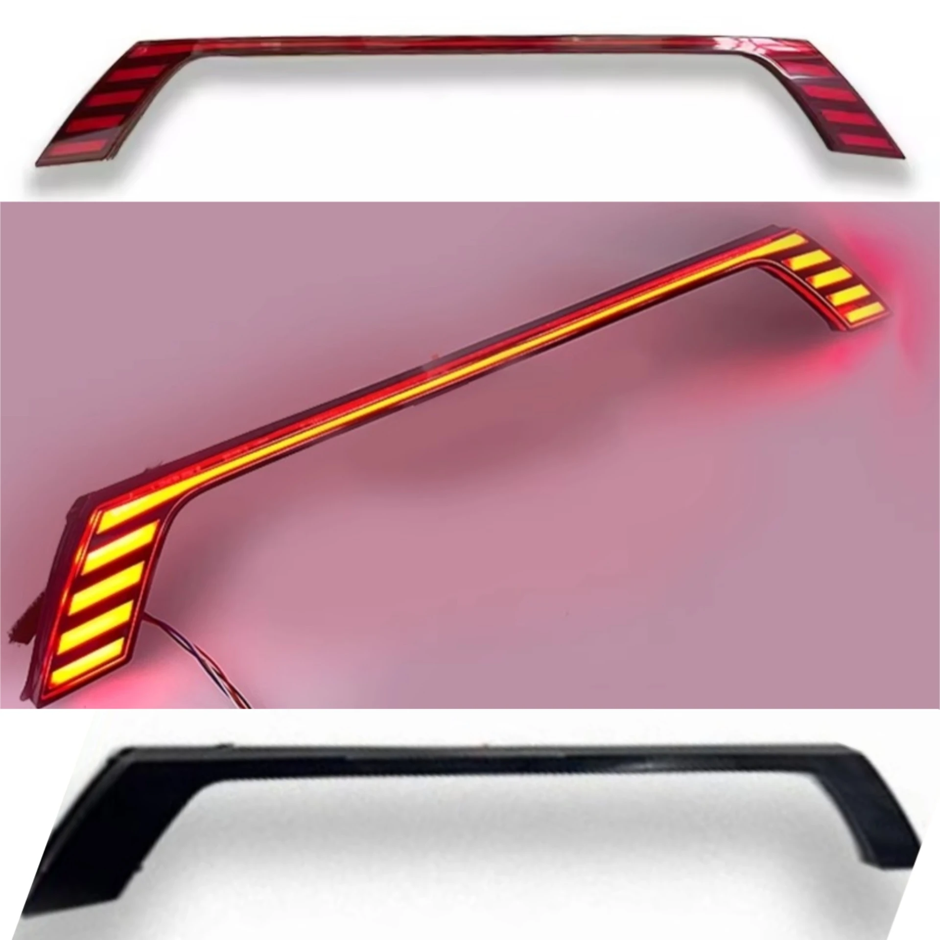 Led Through Lamp for Mitsubishi Outlander 16-22 Modified Rear Center Light Turn Signal Car Accessories