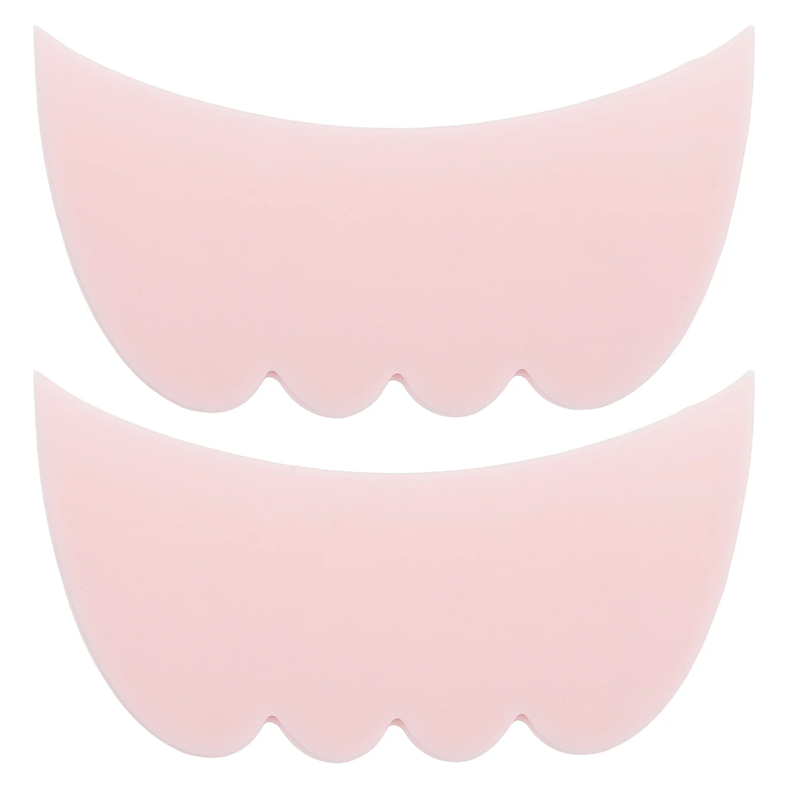 2 uds protector de maquillaje de ojos de silicona máscara protector de pestañas delineador de ojos herramienta de plantilla para una aplicación precisa de sombra de ojos