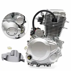 200CC 250CC 4-Stroke Vertical Motorcycle ATV Engine CG250 With 5-Speed Manual Transmission Intake Pipe Drive Sprocket Spark Plug