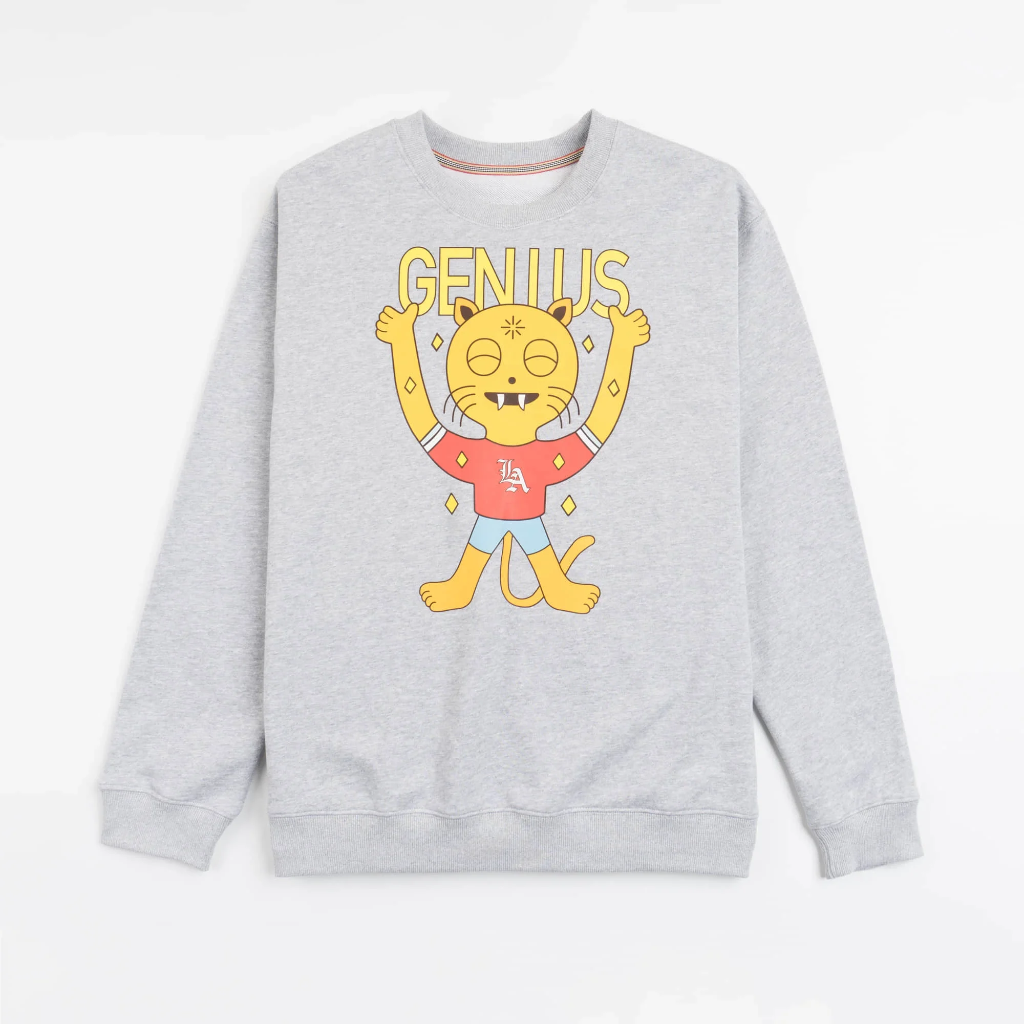 Genius Tiger Cub Graphic Men’s Sweatshirt Classic Logo Print Design From Luxury Designer Brand Inspired by LA Streetwear