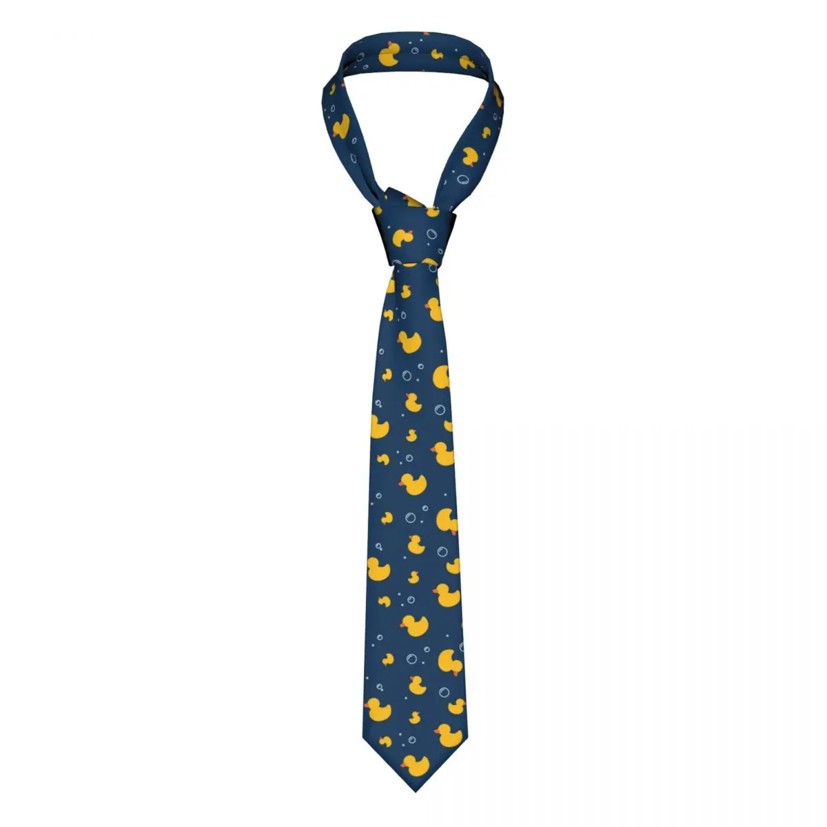 

Duck Bubble Pattern Men Neckties Slim Polyester 8 cm Wide Neck Ties for Mens Shirt Accessories Cravat Wedding Business