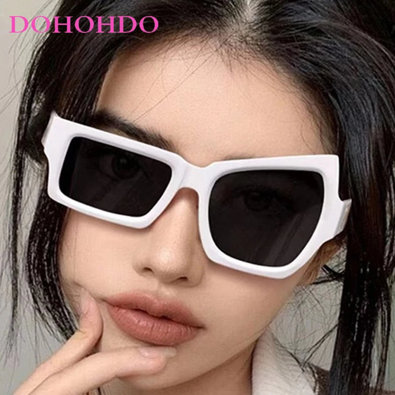 

Fashion Irregular Square Women Sunglasses Luxury Designer Men Hip-hop Wacky Eyewear Outdoor Travel Party Sunglasses Unisex UV400