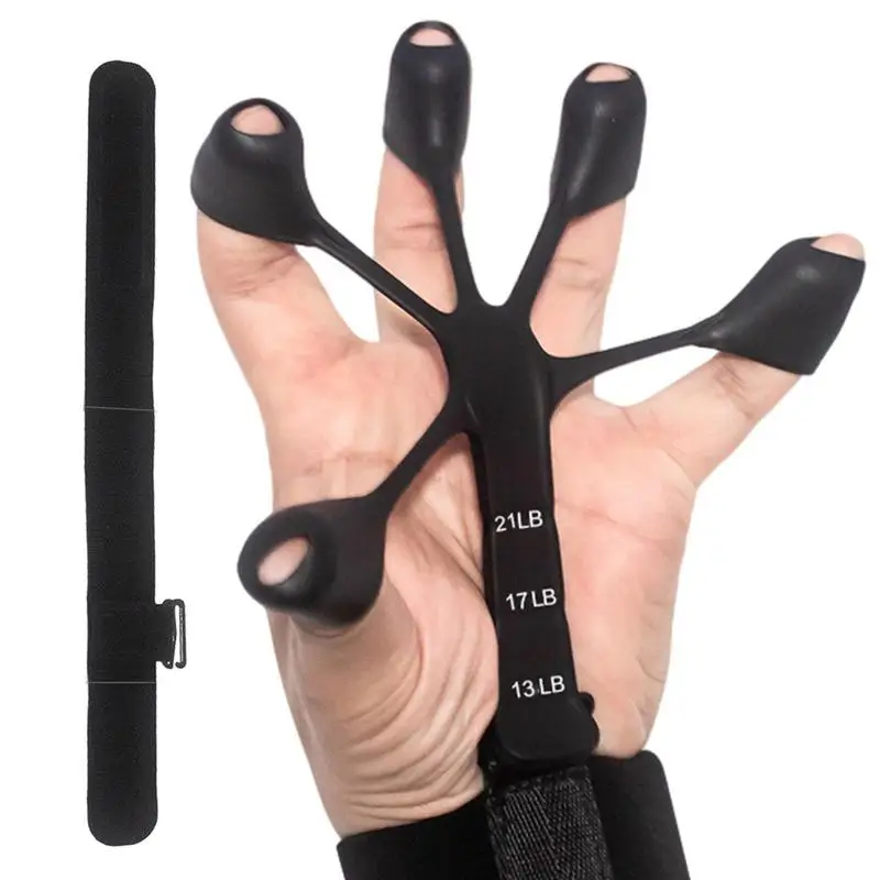 Forearm Strengthener Finger Extension Exerciser 3 Levels Of Resistance Gripper For Rehabilitation Relaxation Hand Exerciser For