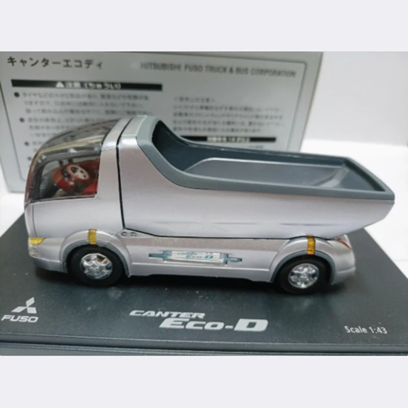 Original 1/43 Scale Fuso 75 Canter ECO-D Alloy Simulation Car Model Adult Souvenir Classic Static Display Collectible Toy Gift