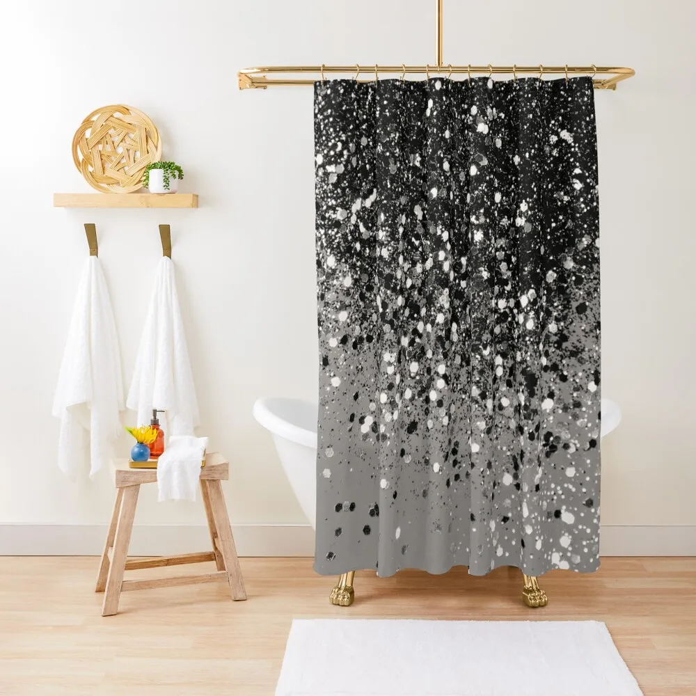 

Silver Gray Glitter #1 (Faux Glitter) #shiny #decor #art Shower Curtain Toilet Accessories Bathroom