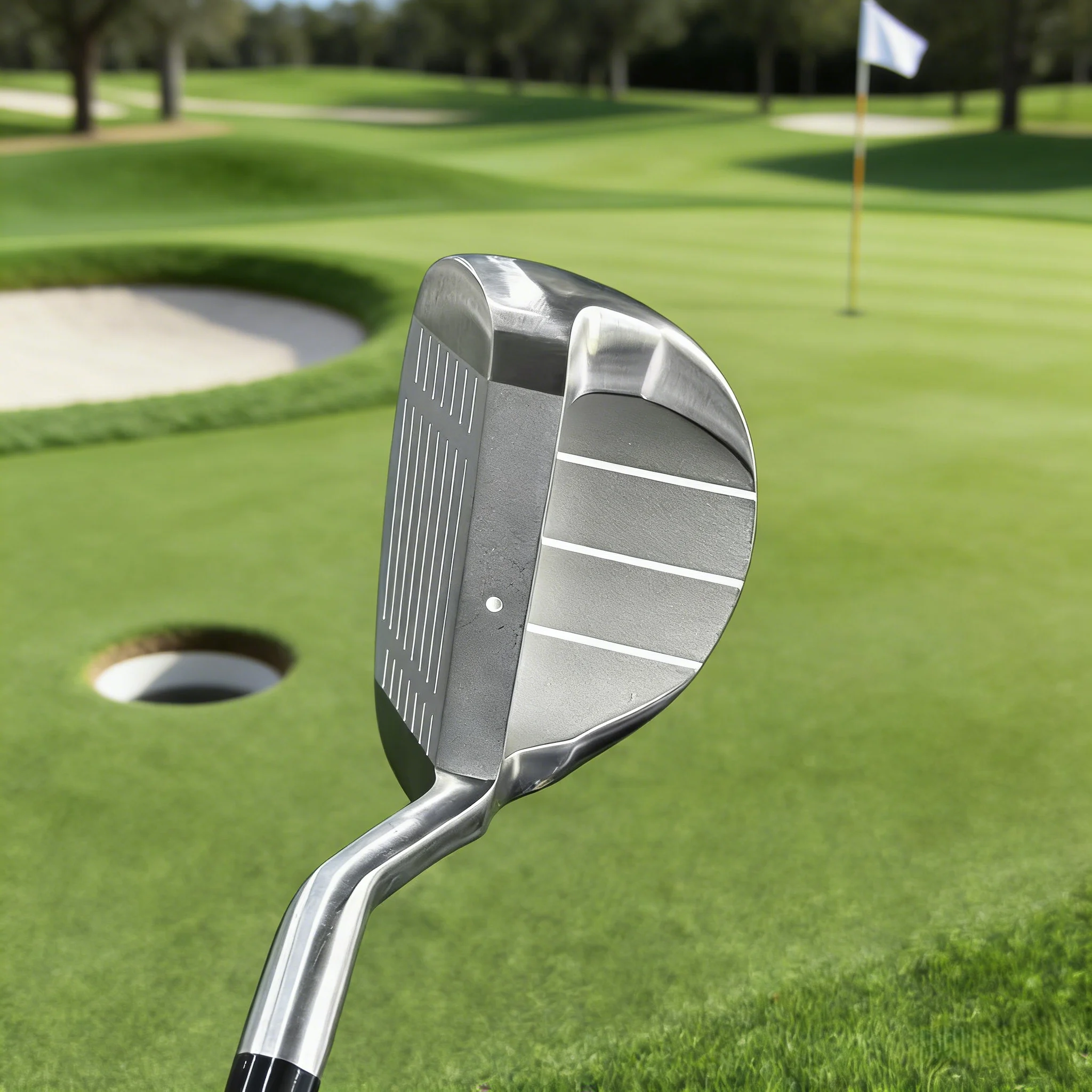 Golf Chipper Club 37 Degree Wedge Putter - Stainless Steel Right Handed Golf Club for Men Women, Short Game Approach Shots Golf