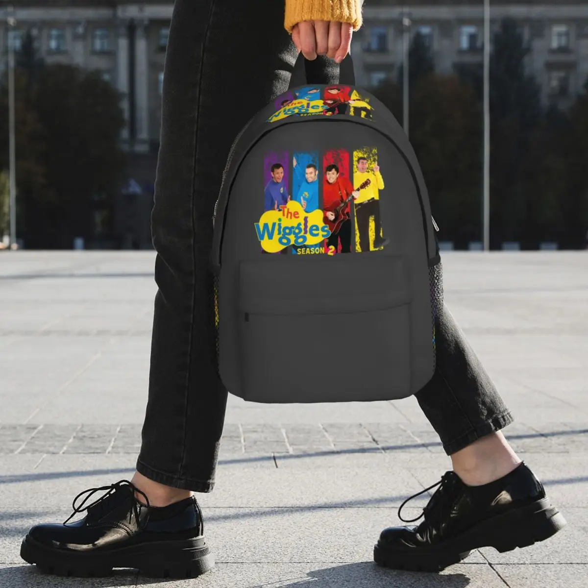 Sac à dos The Wiggles Tv Show Music Band, sac scolaire pour étudiants, sac d'école pour enfants, sac à bandoulière pour ordinateur pour garçons et filles