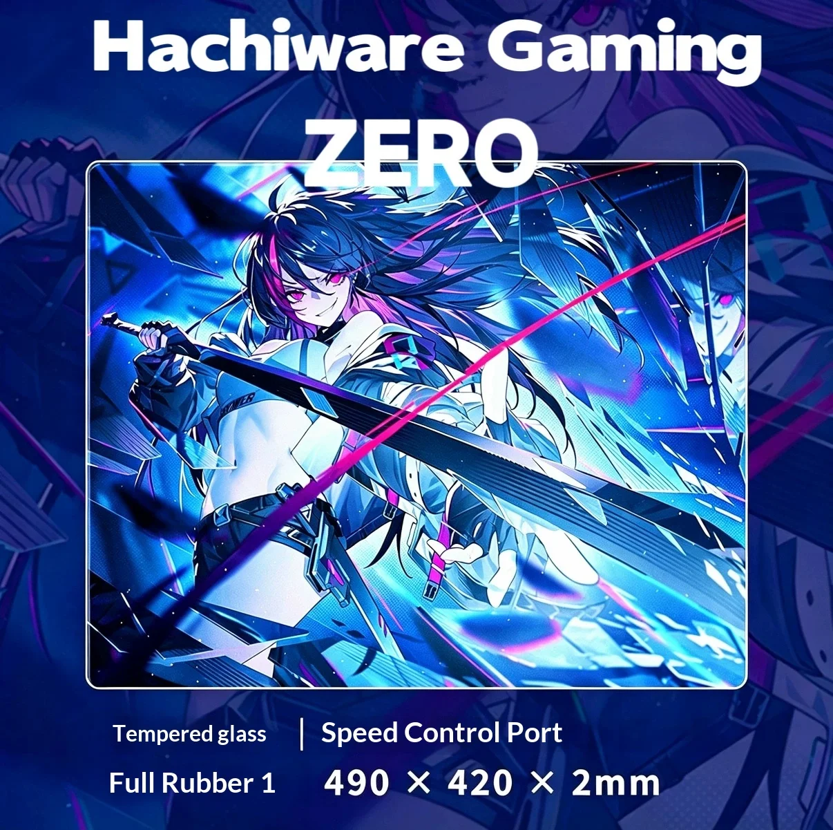 PAN Esports ZERO Glass Gaming Mousepad  FPS Both Control And Smooth Mouse Pad For VALORANT TTK CSGO PC Accessories For Gifts