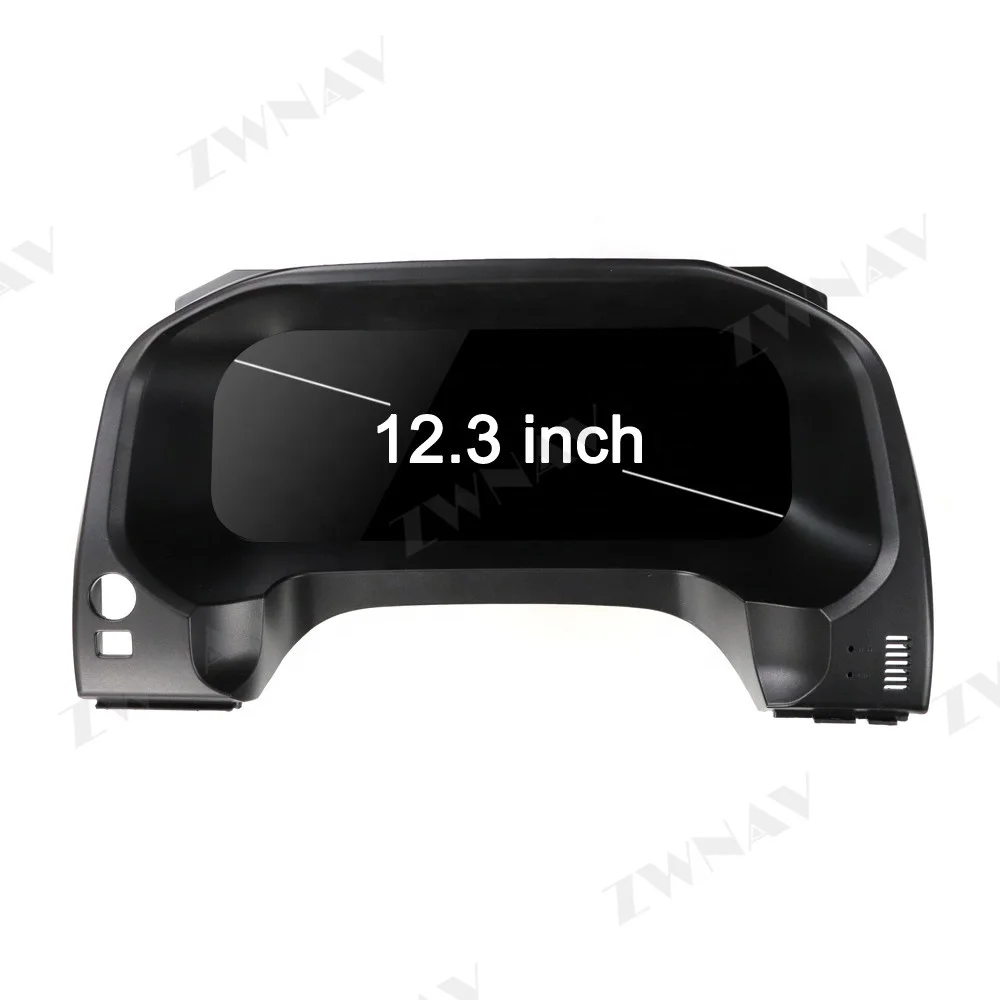 For TOYOTA LAND CRUISER Prado 150 2010-2020 Android 9 Digital Meter Screen Car GPS Navigation Multimedia Player