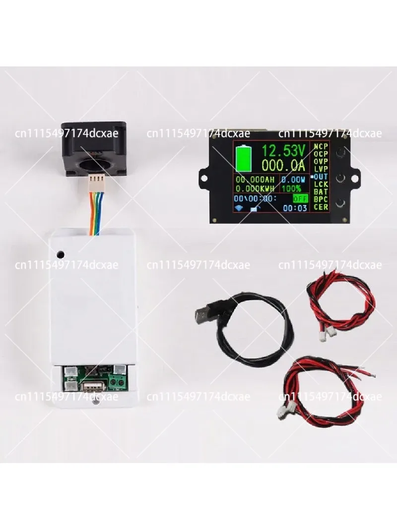 DC 120V 18-in-1 Wireless Voltage Meter Ammeter Solar Battery Charging Coulometer Capacity Power Detector Tester