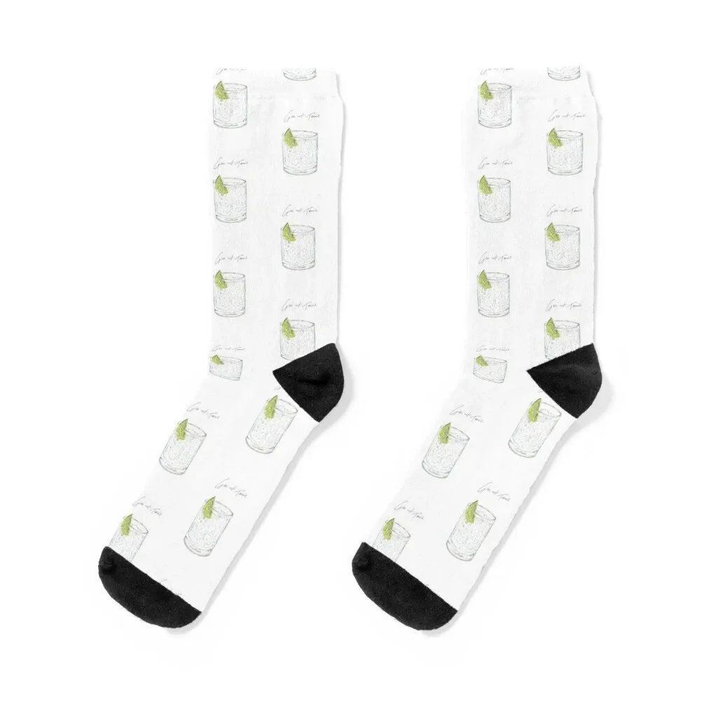 

Gin & Tonic Socks sports and leisure Run luxury Antiskid soccer Boy Child Socks Women's