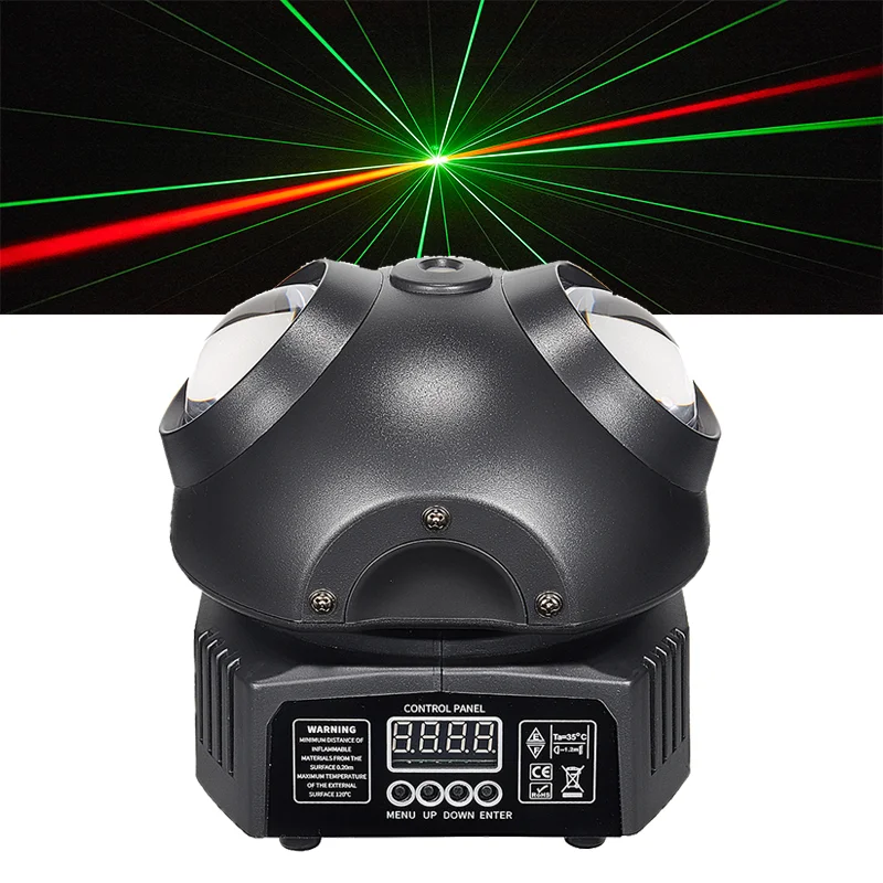 Beetle1 36W 4 In 1 Light  Shake Head Laser DMX Stage Lighting LED For Disco DJ Bar Parties