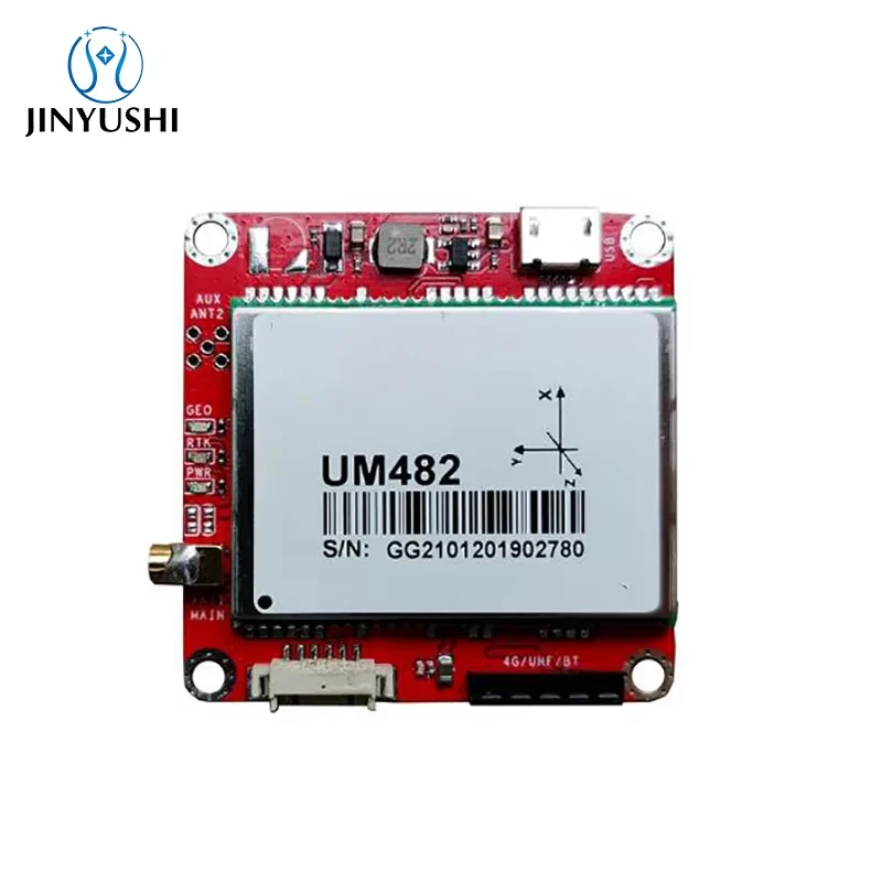

1Pcs RTK Board Receiver with Unicore UM482 Cm level GNSS module GPS L1 L2 GLONASS L1/L2 Galileo QZSS Suit for ZED-F9P