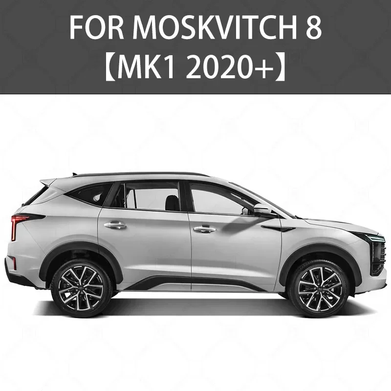 Fit for Moskvitch Москвич 8 Window visor russia RU Car Sun Rain Guard Vent Deflector Wind Weathershield Trim Tuning Accessories