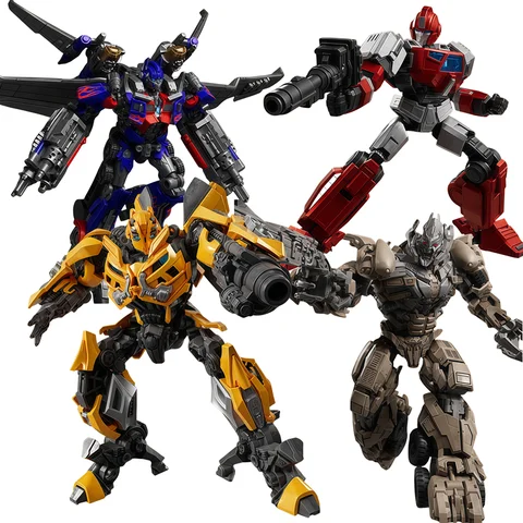 BLOKEES Transformers SHOCKWAVE SOUNDWAVE IRONHIDE Optimus Prime Megatronus Prime Action Figure Model Assembled Toy Festival Gift