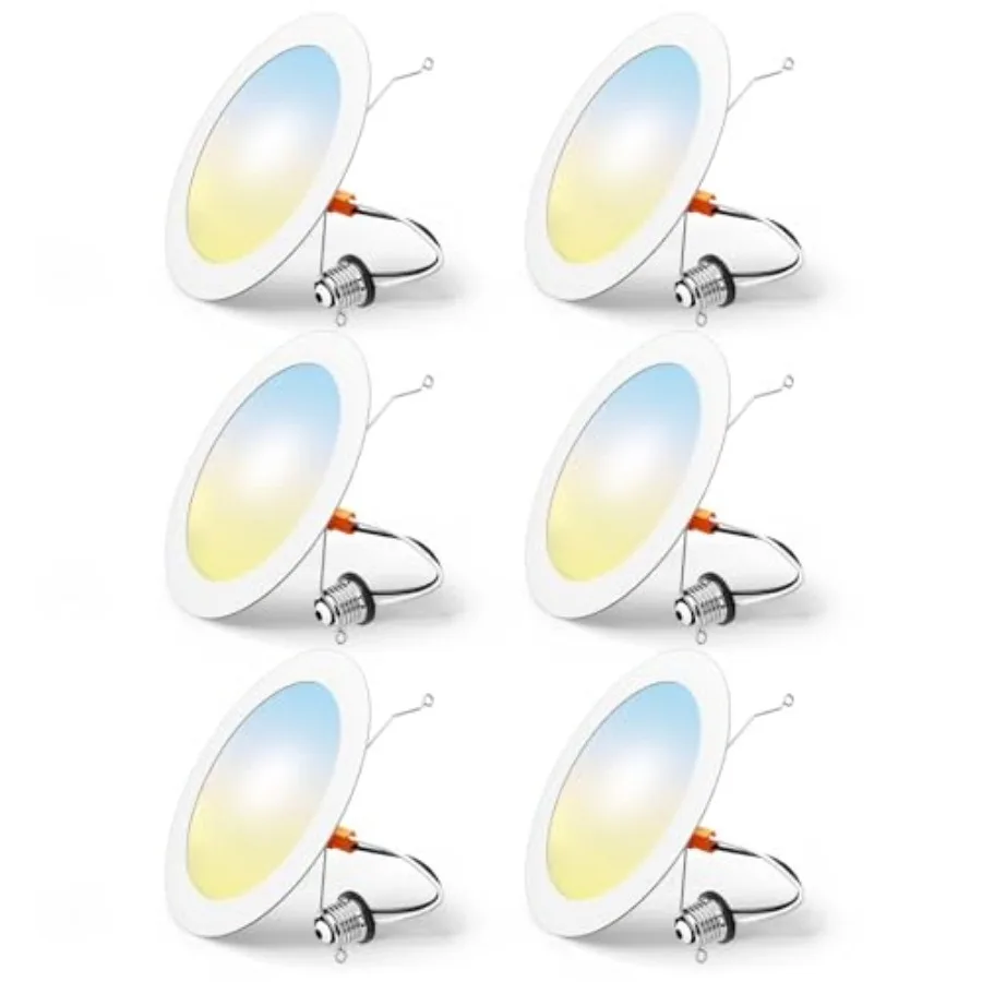 

Светодиодные встраиваемые светильники Pack Retrofit с регулируемой цветовой температурой 2700K/3000K/5000K, диммируемые, плоские, 10W=110W, 1000LM, IC-чипы