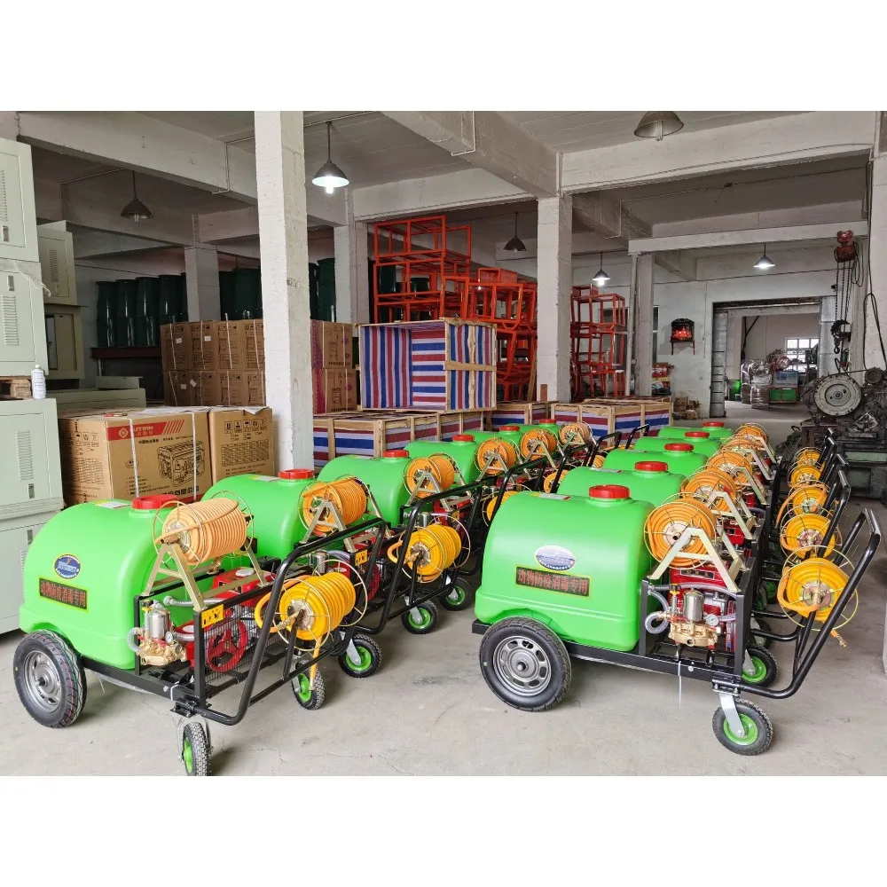 Factory wholesale 300L500L high-pressure sprayer orchard pulling pesticide sprayer animal husbandry disinfection four-wheeled ca