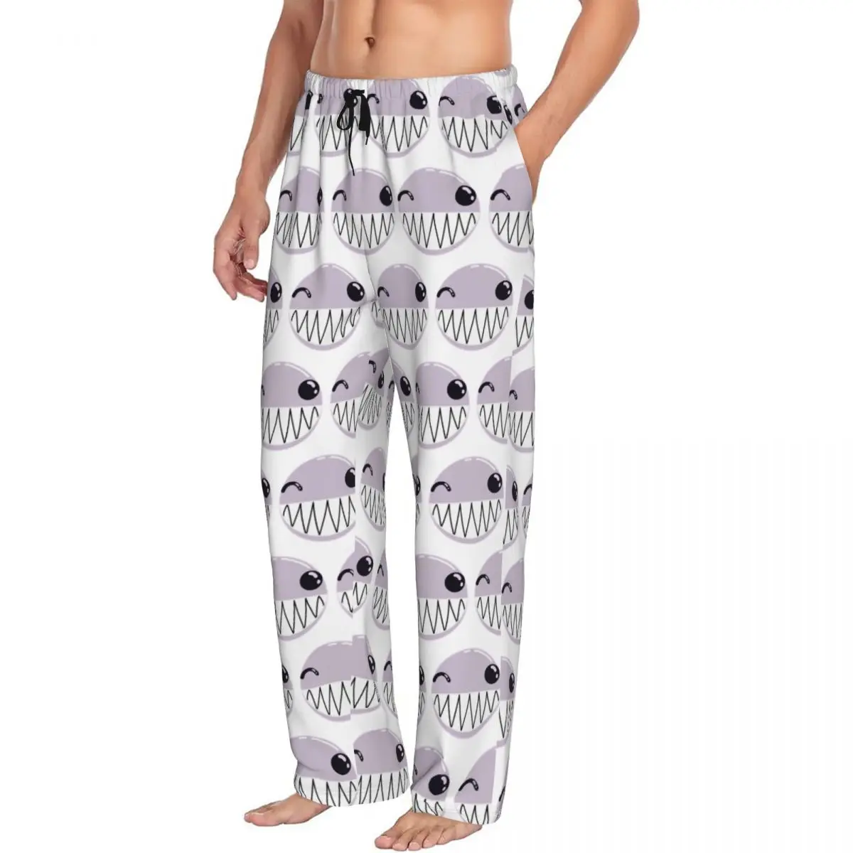 Custom Bubble (The Amazing Digital Circus) Pajama Pants Men Sleepwear Sleep Lounge Bottoms with Pockets