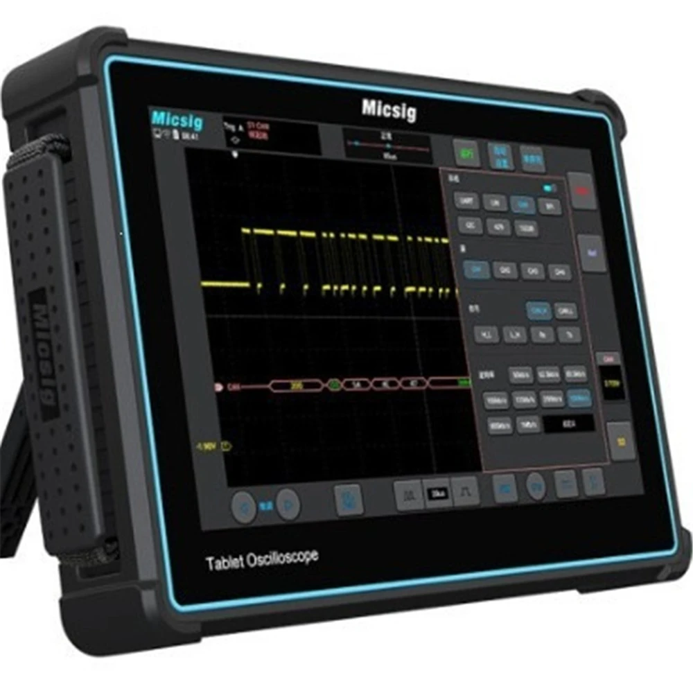 Micsig TO1004 TO2004 TO3004 Tablet Oscilloscope Portable Professional Oscilloscope 4Ch 100/200/300MHz Touch Tablet Kit Smart