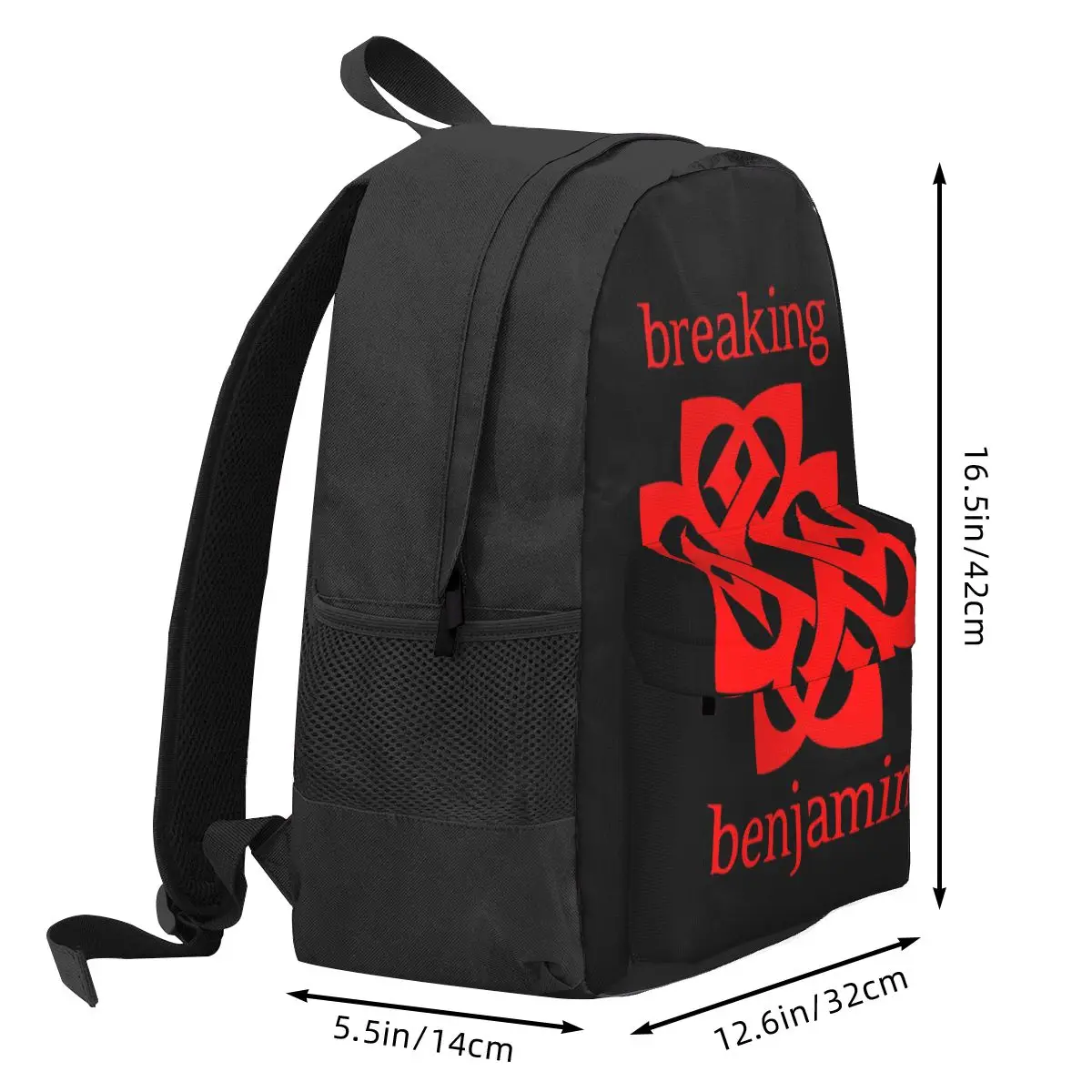 Blow Me Away Rock Band Backpack Hot Sale Daypack Large Capacity Children BookBag School Bag Shoulder Bags for Men Women