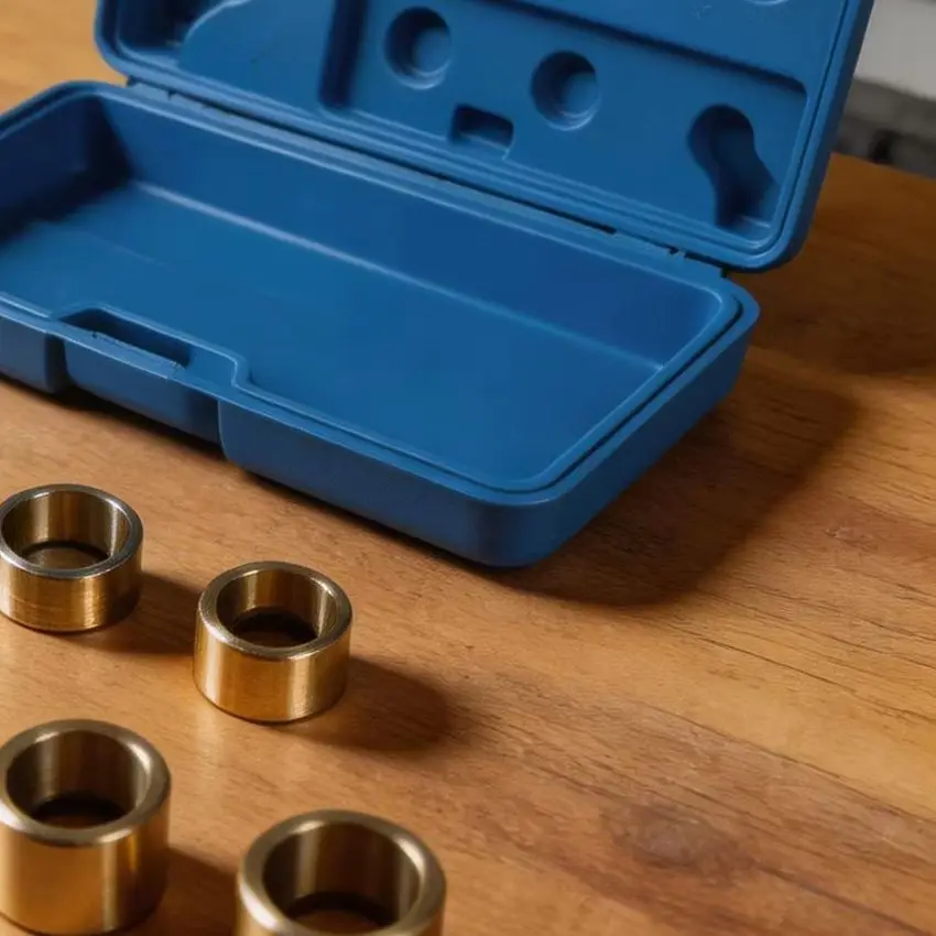 Router Base Plate With Centering Pin And 10 Piece Brass Guide Bushing Set For Woodworking Power Tool Accessory