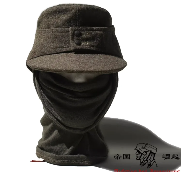 High End Replica of German M43 Mountain Hat With High-quality 800g Wool Material