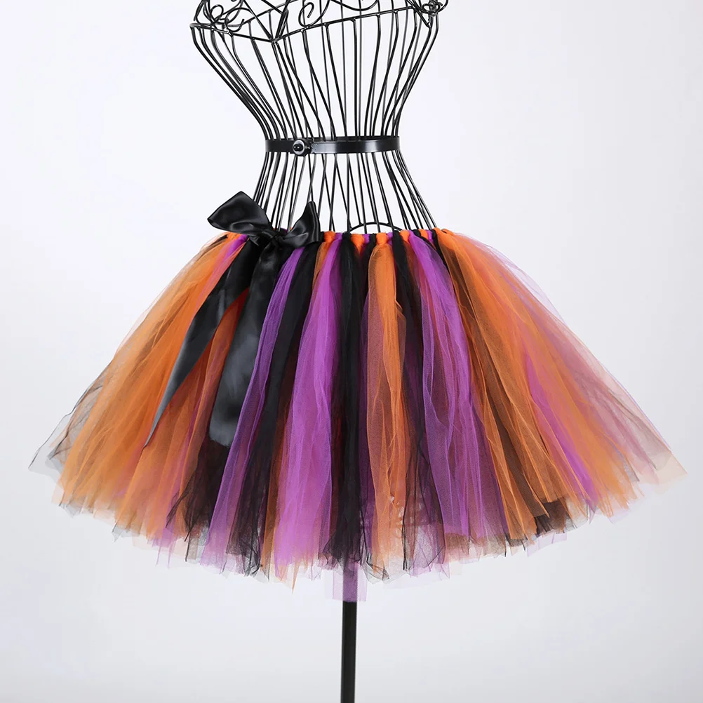 1Set Halloween Heksenhoed Rok Set Kinderen Kostuum Dress Party Verjaardag Foto Props Halloween Meisjes Kleding Kinderen