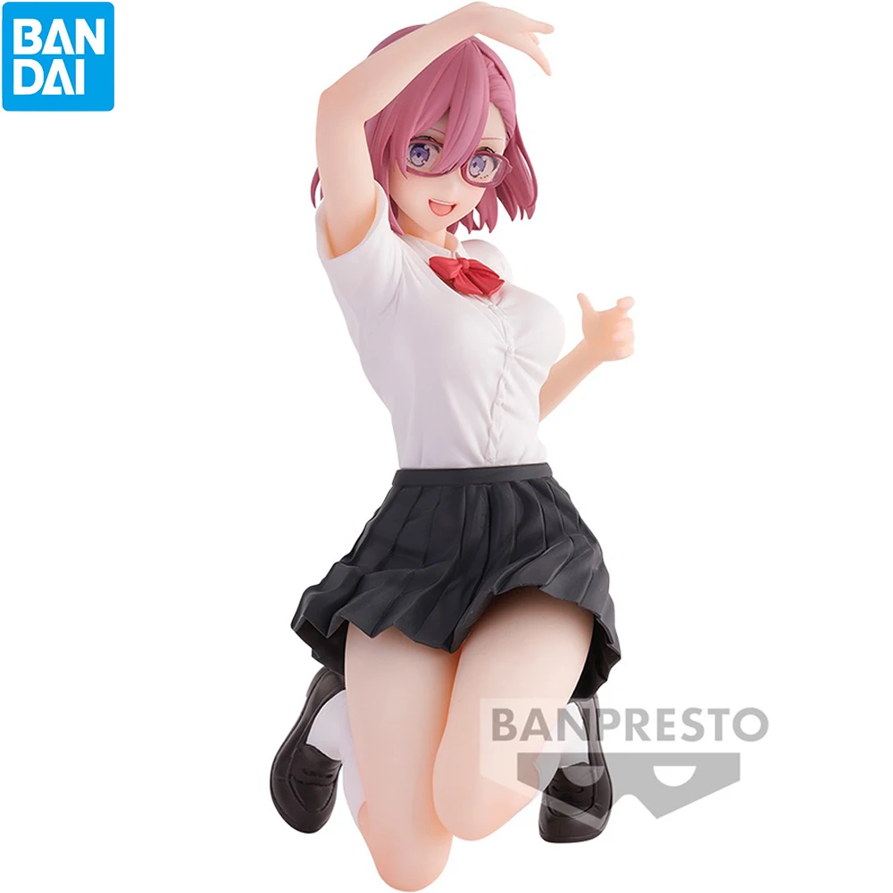 BANDAI Banpresto 2.5 Dimensional Seduction Uniform Ver. PenLife! 14cm Bishoujo Figure Collectible Anime Model Toy Gift