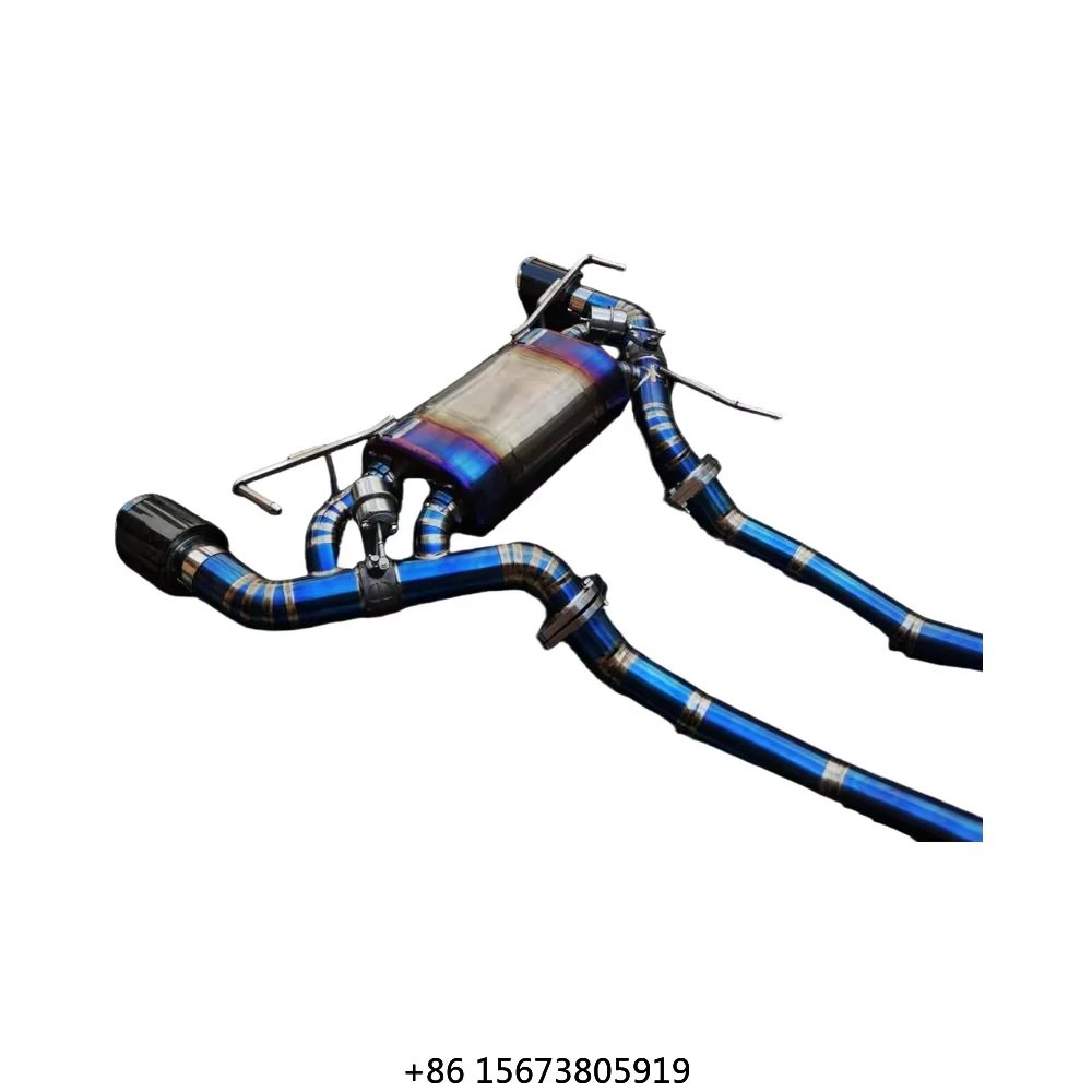 

Titanium Catback for 370Z 3.7L Car Exhaust System Muffler Valvetronic Reboud SystemCustomed