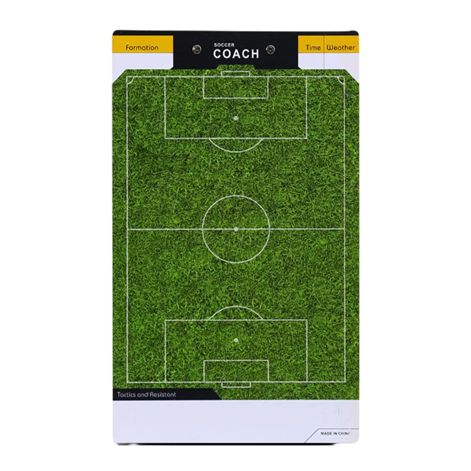 Tablero de entrenamiento de doble cara, portapapeles para entrenadores, equipo de entrenamiento portátil