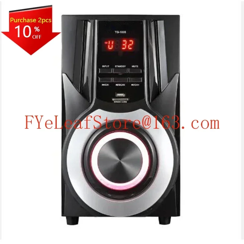 High Glass Super Bass Hifi Surround Sound 5.1 Speaker  TG-1005 5.1 Channel Home Theater Systems