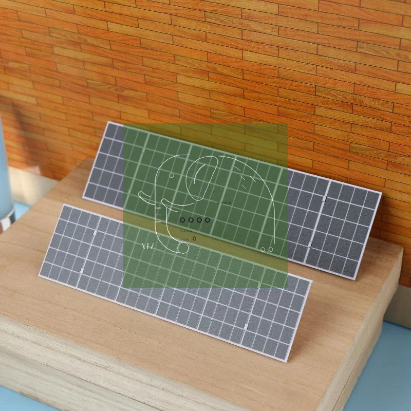 

Solar Model Scale 1:64 1:87 Simulation DIY Architecture Building Layout Diorama