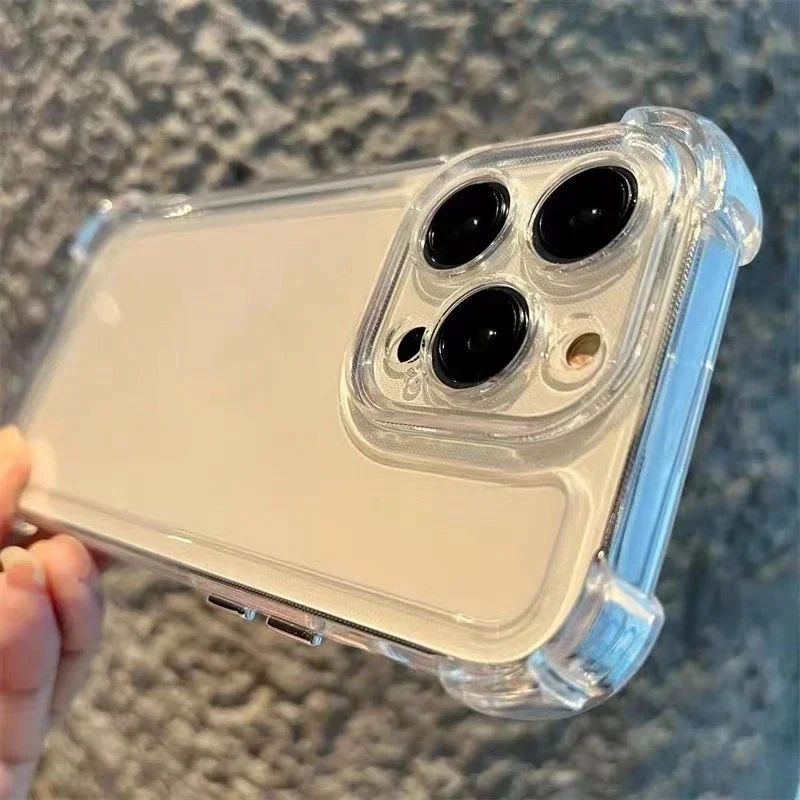 حافظة فاخرة مضادة للصدمات لهاتف شاومي ريدمي نوت 14 برو 5G 12 13 14 4G 8 10 11 12 13 14 Pro Plus 14C 13C 12 12C A3 غطاء شفاف