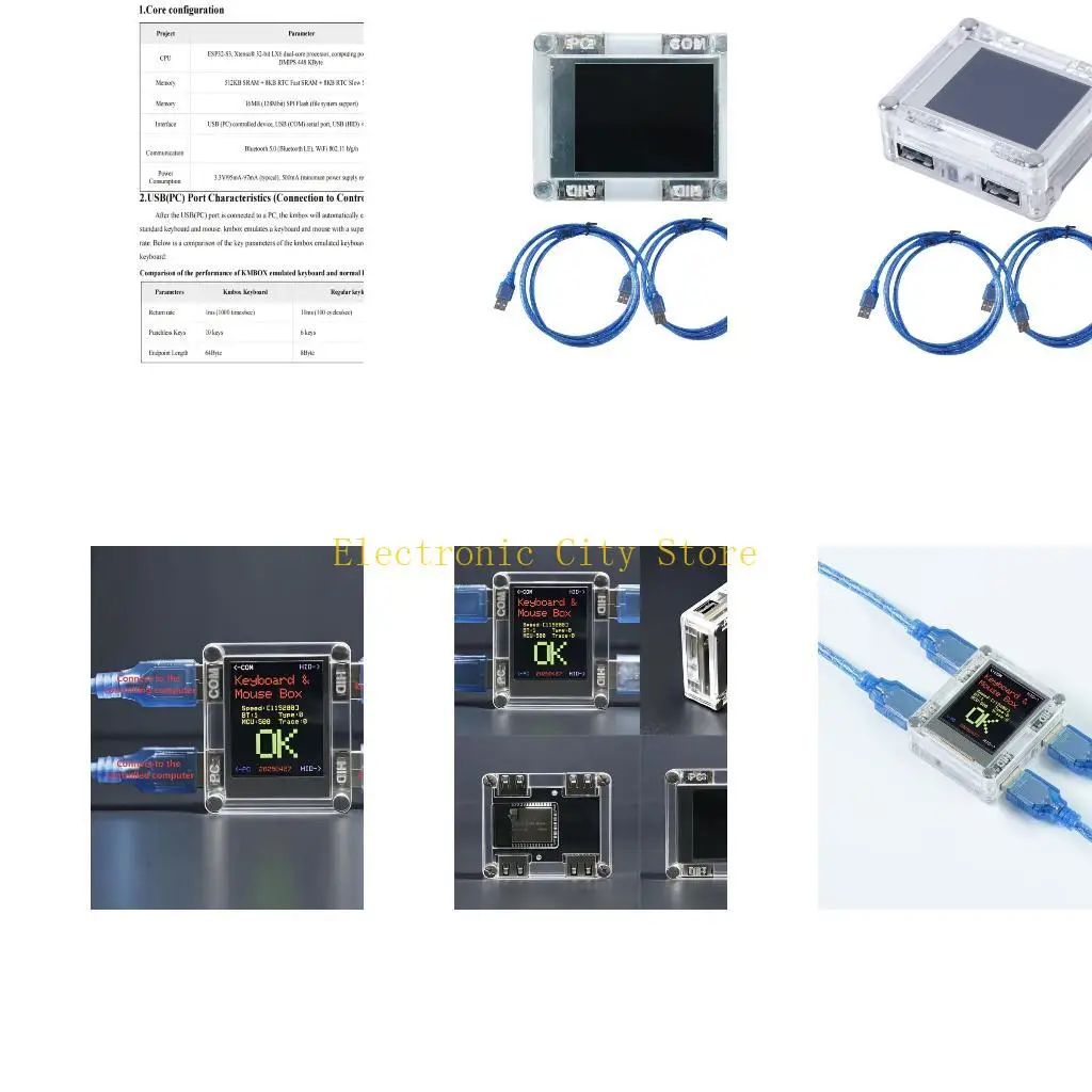 

Programmable USB Controller Board For Keyboards Mouse Automation Scripting HU8D