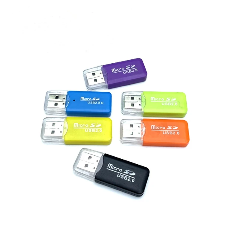 OTG Mini TF T-Flash Memory Card USB2.0 Card Reader Adapter For Windows USB Memory Card Classic Adapter Mini-BG1