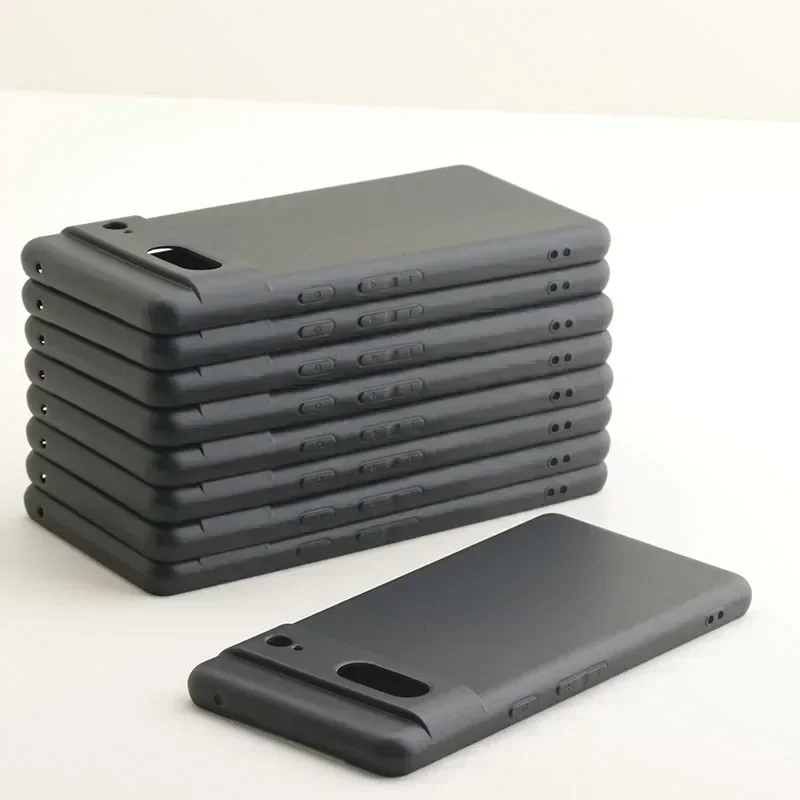 Роскошный силиконовый матовый чехол для телефона Google Pixel 7 Pro, противоударный чехол-бампер Pixel 6 7 8 9 Pro 6A 7A 8A, чехол с защитой от отпечатков пальцев