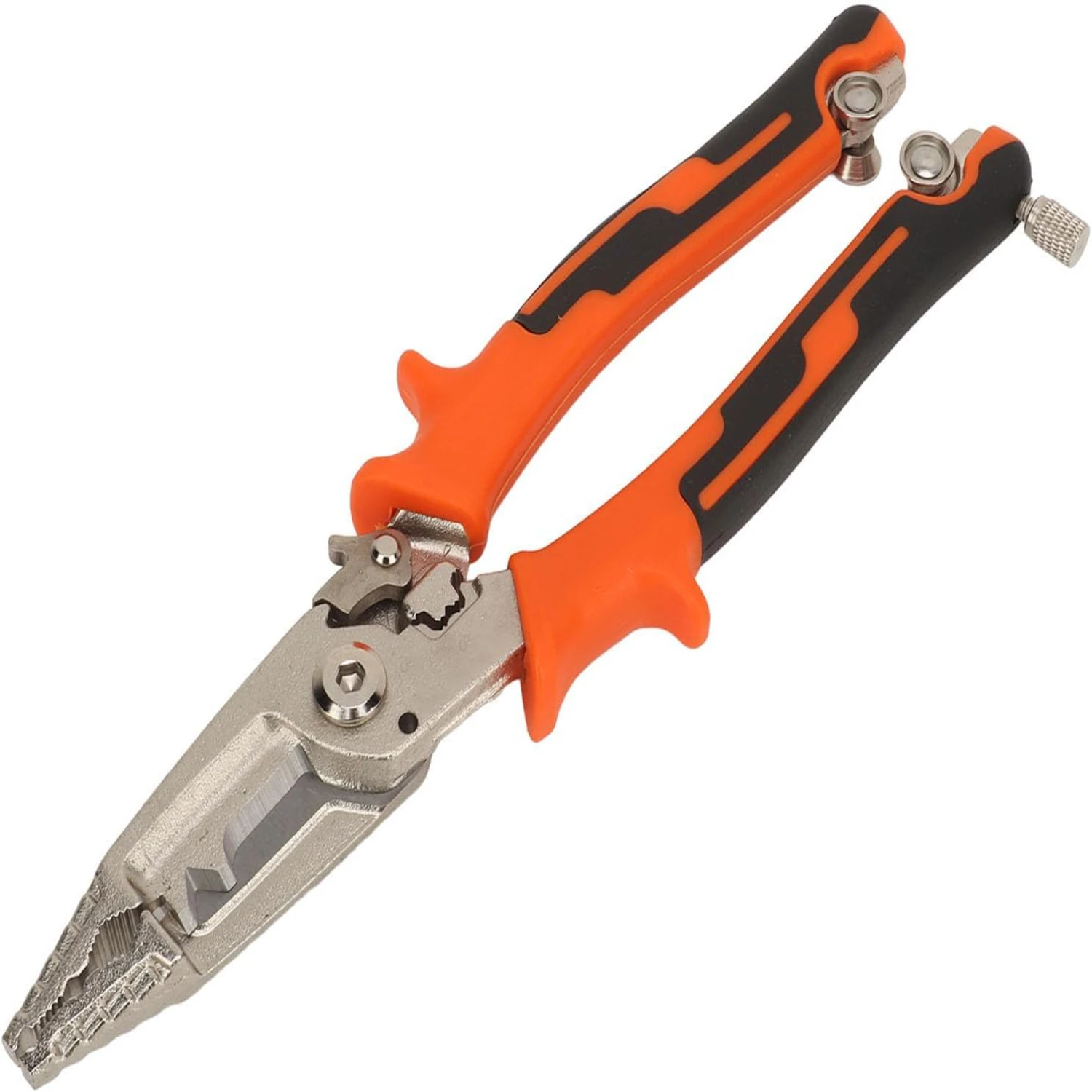 

Versatile Multi-functional 9 in 1 Electricians Wire Stripper Tool for Cable Stripping, Cutting, Crimping, and Cable Cutting Func