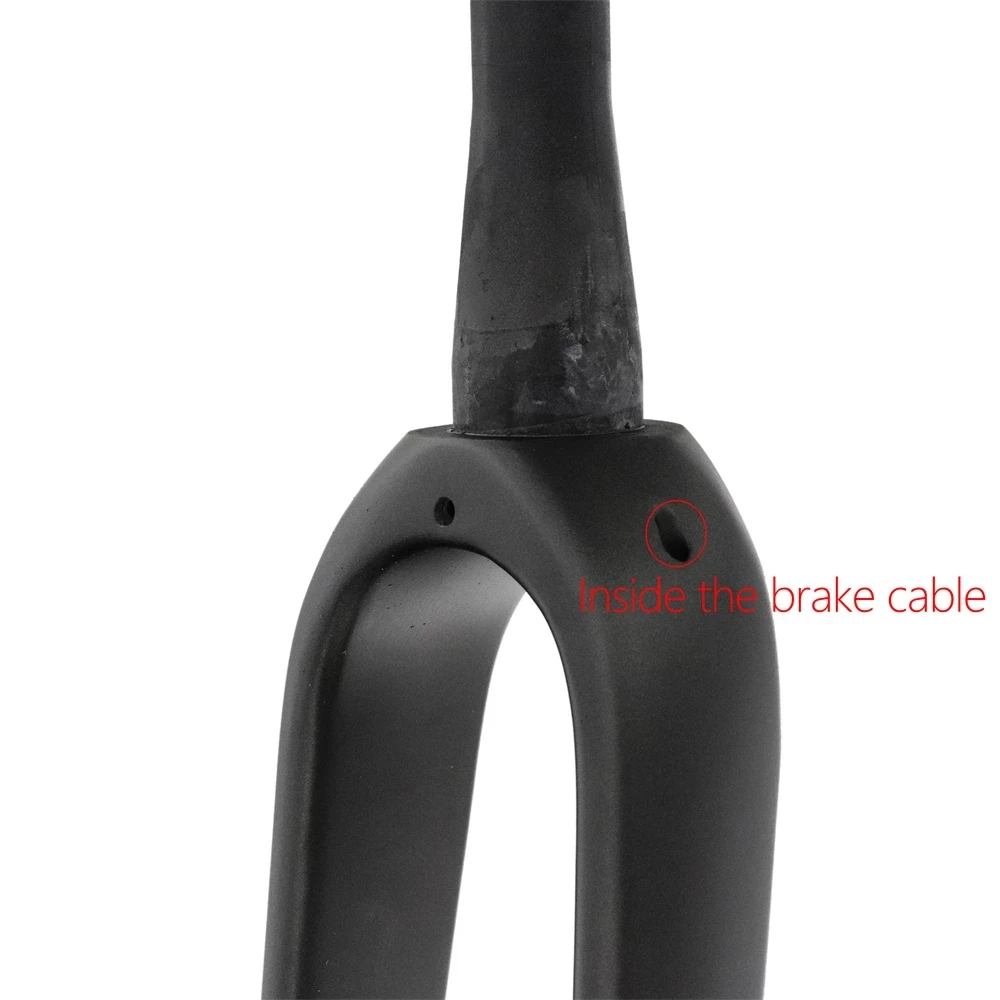 Gravel Carbon Fork 700C 1-1/8\