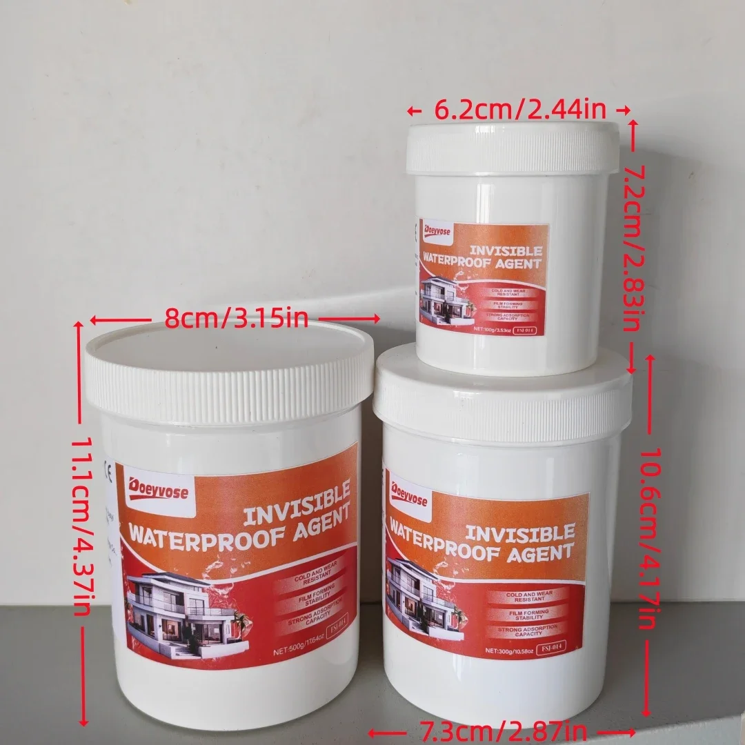 500g/300g/100g Ultra Strong Clear Waterproof Coating Sealant  Home  Leak Repair Adhesive