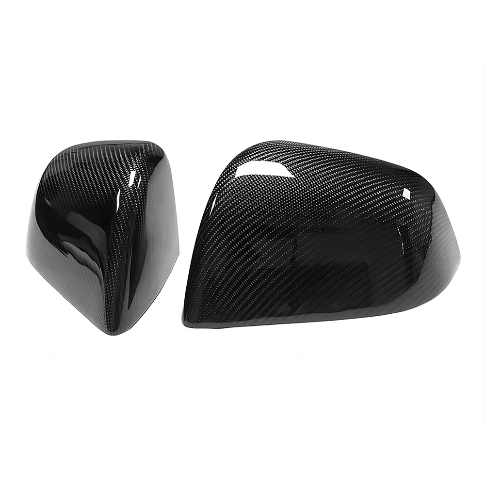 

Replacement Rearview Side Mirror Covers Cap For Tesla Model Y OEM Style Carbon Fiber Casing Shell