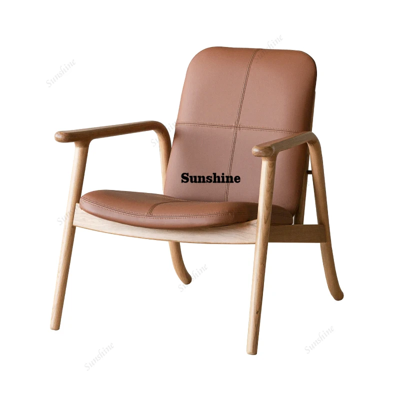 Nordic living room single sofa chair casual chair simple and modern