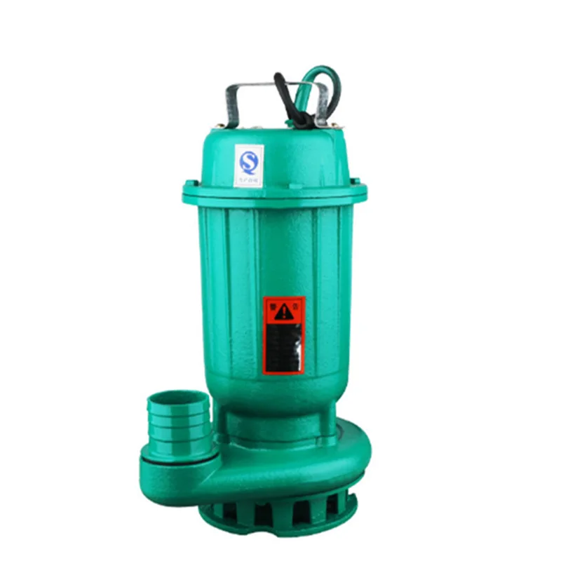 For 220V Household Large Flow Non-Clogging Sewage Pump Farmland Irrigation Dirt Submerged Motor Pumps