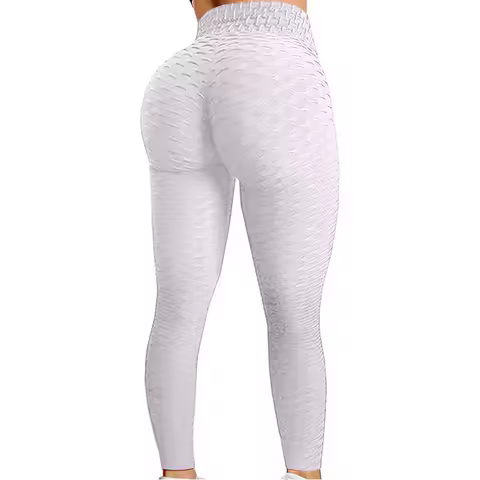 Pineapple Grid Yoga Sports Pants Hip-lifting High Waist Sports Fitness Leggings Slimming Elastic Yoga Seamless Leggings Female