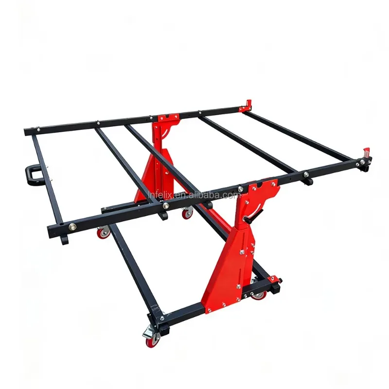 Metal 90-degree tilt metal workshop   for woodworking panels