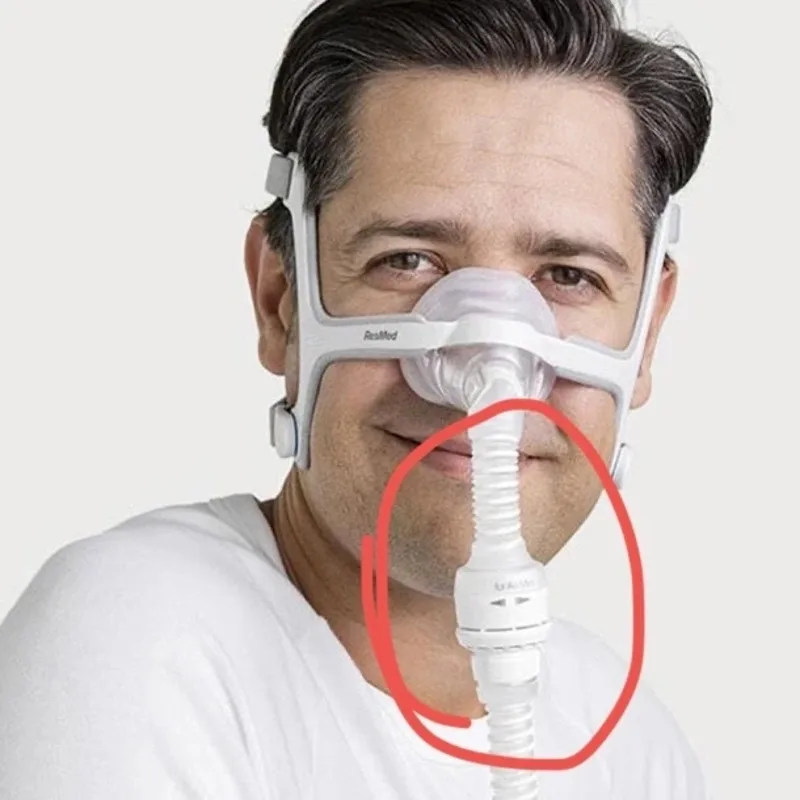 

Original AirMini Ventilator Short Tube CPAP Tube Replacement Tube for ResMed Airfit N20 Nasal Mask
