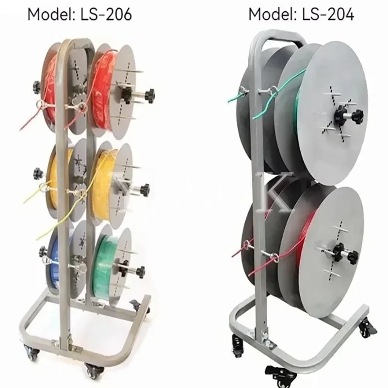 Automatic Wire Threading Machine Wire Pay-off Tray Home Cable Tool Wires Stripping MachineLS-204,LS-206