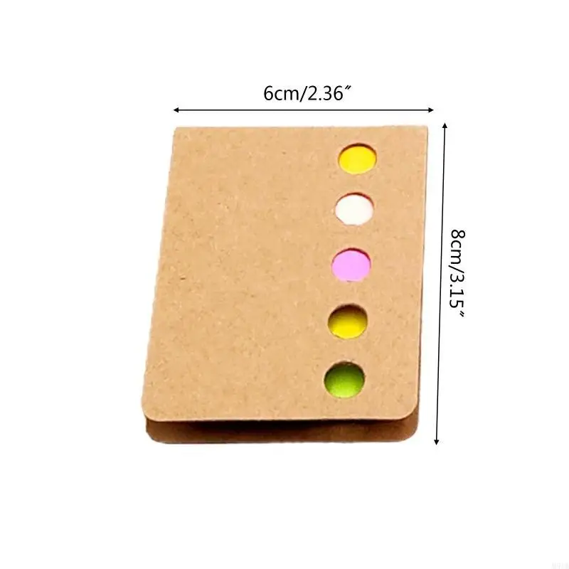 แท็บสติ๊กเกอร์ดัชนี M5TB แท็บแถบสีโพสต์โพสต์มันหมายเหตุหน้าธงแท่นดัชนี Sticky ดัชนี