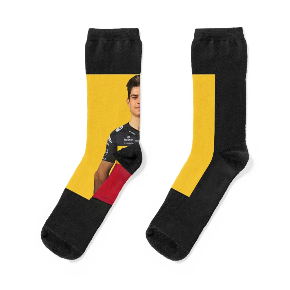 

wout van aert Poster Wout Van Aert Socks anti slip football gym short anime Socks Girl Men's