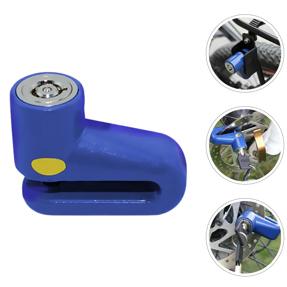 

2 Pcs Mini Disc Brake Lock Security for Motorcycles Alarm Bike Motorbike Other Accessories