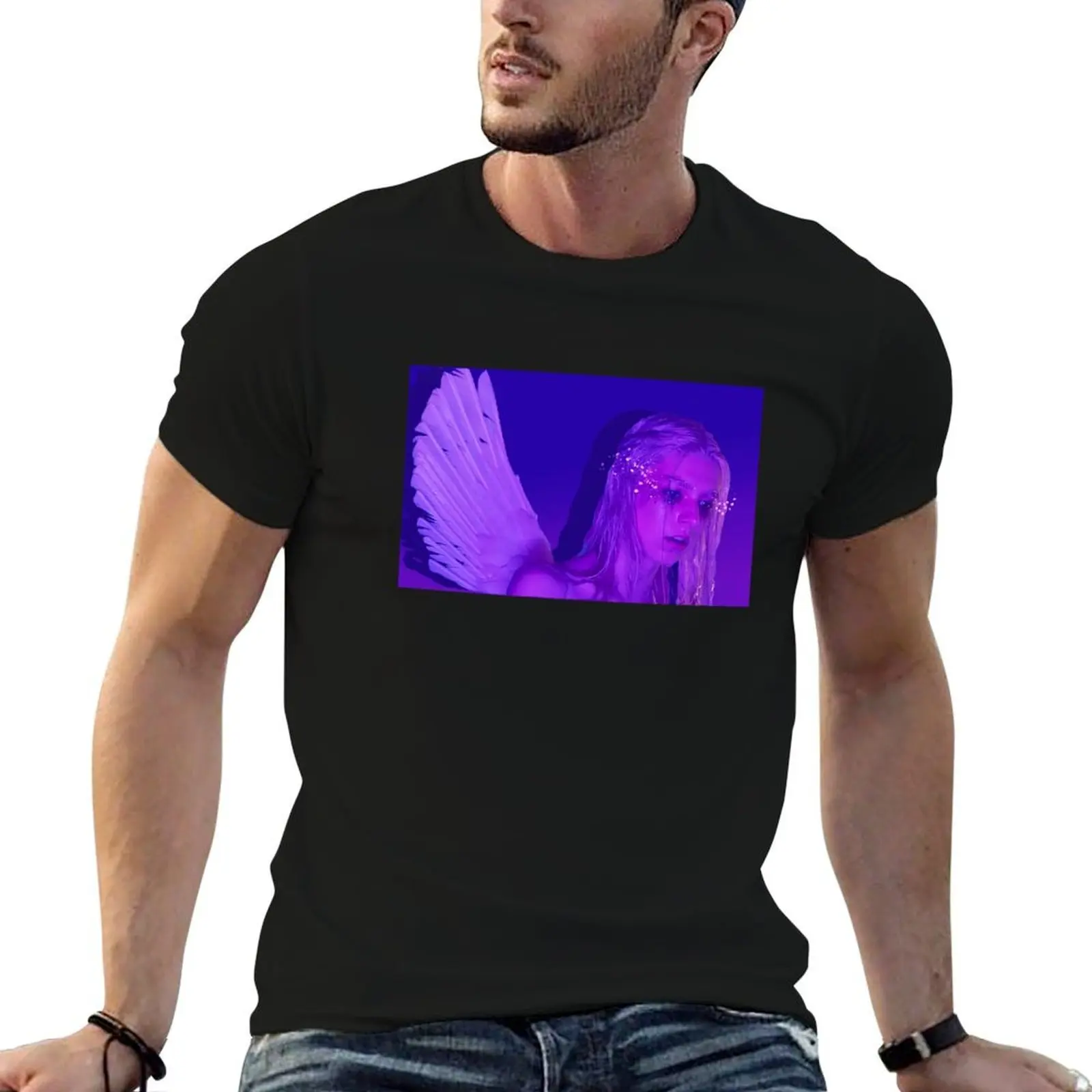 T-Shirt Jules Euphoria HBO Series Makeup Edit pour homme, t-shirt en coton pour homme, t-shirt 100% coton